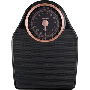 Weegschaal - Personenweegschaal Mechanische badkamerweegschaal met 150 KG capaciteit - Roségoud