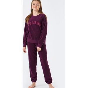 Schieser Meisjes pyjama 179981-511 Aubergine-176