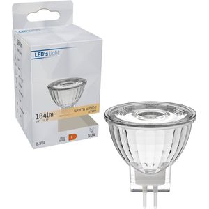 LED's Light GU4 LED Lamp - 2W vervangt 20W - Warm wit licht - 12V MR11