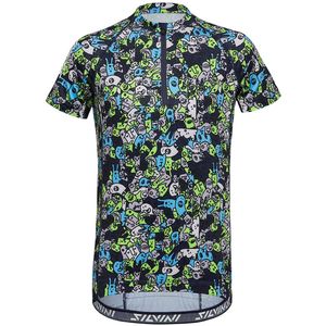 Silvini Scrivia Korte Mouw Wielertrui Veelkleurig 5-6 Years Meisjes