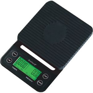 JoeFrex Digitale Barista Koffie Weegschaal met timer - 0,1 - 5000 gram