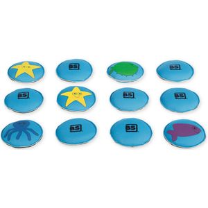 BS Toys Duik Memory Spel - Zwembad Spel vanaf 8 Jaar - 2 tot 4 Spelers - Water Speelgoed Kinderen