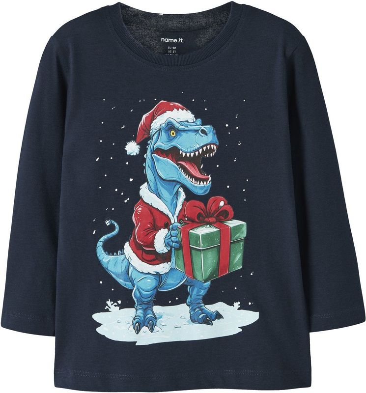 NAME IT - NMMVOSMAS LS NREG TOP - Jongens - Lange mouwen shirts