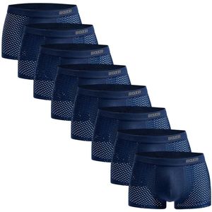 BOXR Boxershort Heren 8 Pack - Bamboe Ondergoed Heren - Duurzaam & Ademend - Zijdezacht - Perfecte Pasvorm - Ondergoed Heren - Onderbroeken Heren - Ideaal voor Dagelijks Gebruik & Sport - Maat S