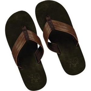 XQ Heren Slippers - Flip Flops - Teenslippers - Maat 41 - Groen