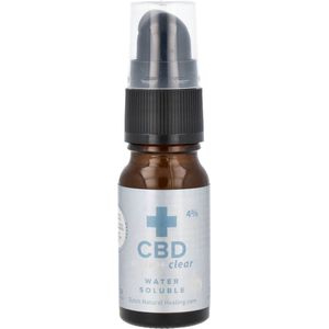 CBD 4% active clear 10ML - 400MG CBD - water oplosbare CBD - CBD water oplosbaar
