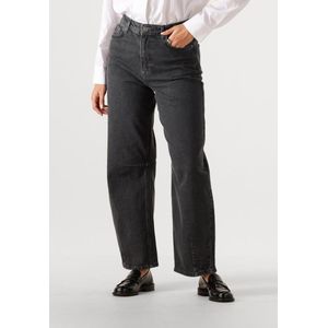 SELECTED WOMEN Slfloose Barrel Ane-kori Mw Jeans Jeans Dames - Broek - Antraciet - Maat 27