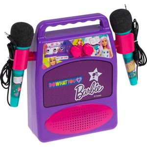 Luidspreker met Karaokemicrofoon Barbie