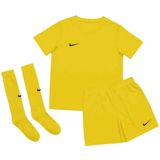 Nike - Dri-FIT Park 20 - Tenue Junior - Geel - Set met Shirt Short en Sokken