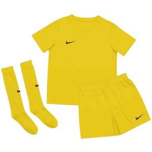 Nike - Dri-FIT Park 20 - Tenue Junior - Geel - Set met Shirt Short en Sokken