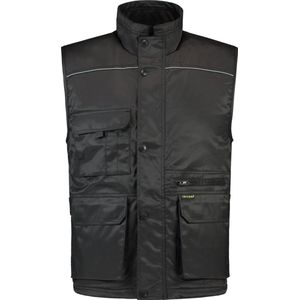 Tricorp Bodywarmer industrie - Workwear - 402001 - zwart - Maat 4XL