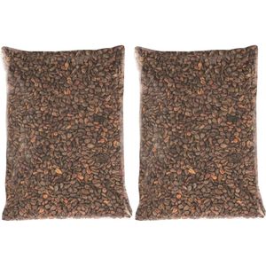 Druivenpitten vulmateriaal - 1000 gram - Hobby/knutselmateriaal - warmtekussen vulling