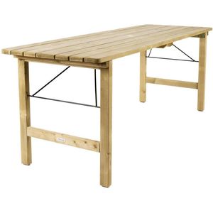 MaximaVida inklapbare picknicktafel Vilnius 200 x 70 cm - geïmpregneerd hout