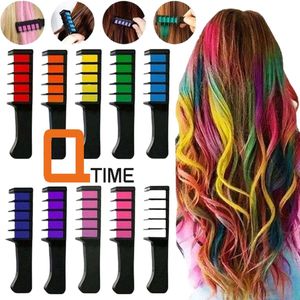 Verkleedhaarkleuring - 10-Delig - Haarkrijt - Hair Chalk - Verkleedkleding Accessoires - Themafeest - Haar Krijt Haarkleuring - Regenboog Haarverf - Haarmascara Dames - Knutselen en Speelgoed - Kinderfeestje - Festival - Unicorn - 10 Kleuren