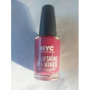 Nyc shine in a minute nail polish Broadway purple