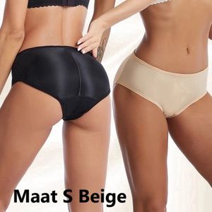 Butt Lift Onderbroek I Butt Lifter I Corrigerend onderbroek I Stretch onderbroek I Slipje Met Vulling I Beige I Maat S