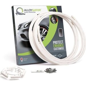 Alloygator Velgbescherming | Wit | Stoeprand bescherming | Inter (12-19'' inch)