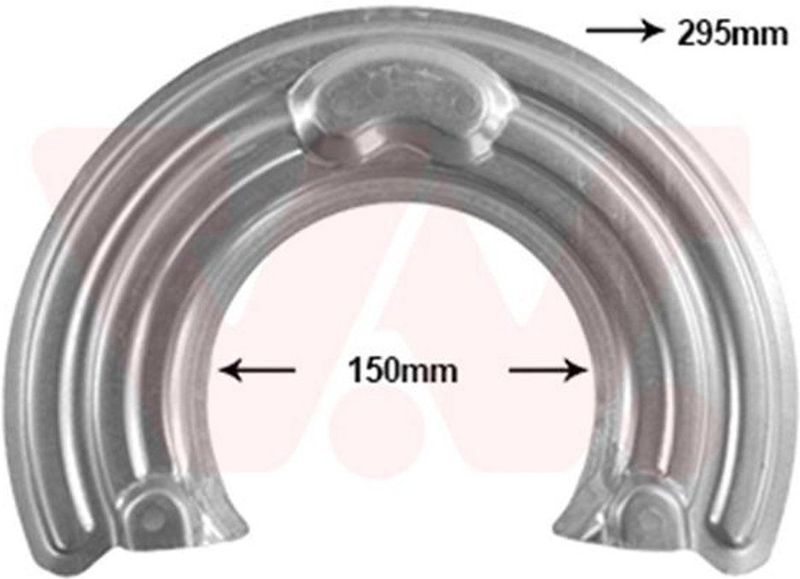 Van Wezel - REMSCHIJF BESCHERMER VOOR IVECO DAILY 2011-2014 000005801564329