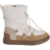 Veterboots - Kameel - Gevoerd - Synthetisch - Met Rits