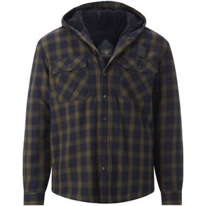 Jan Vanderstorm herren Outdoorshirt - 52/54 - olijf