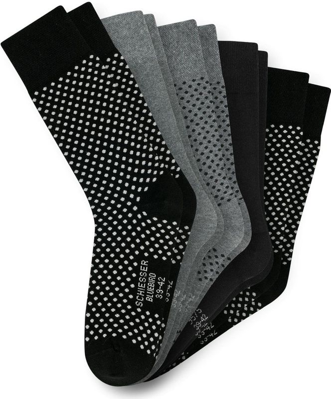 Schiesser - Bluebird - Herensokken - Meerkleurig - Set van 5