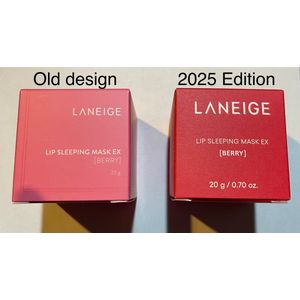 LANEIGE Lip Sleeping Mask EX Berry Original 20 gram - Lippenbalsem - Lipgloss - Korean Skincare