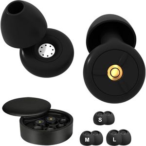 Oordoppen voor Slaap met 28dB Ruisonderdrukking | Herbruikbare Gehoorbescherming in Siliconen (S/M/L)