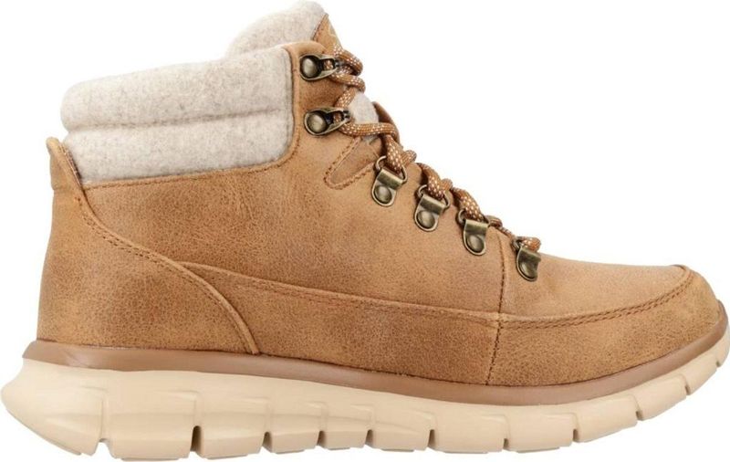 Unikleur - Trekkingschoenen - Bruin - Antislip Loopzool - Vetersluiting