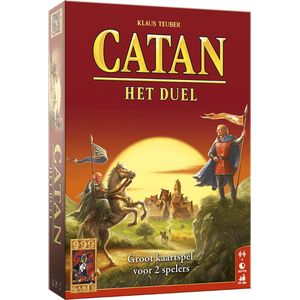999 Games Catan Het Duel Kaartspel - Voor 2 spelers, met 3 themasets en nieuwe verpakking