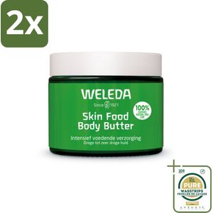 WELEDA - Body Butter - Skin Food - Droge huid - 150 ml - Voordeelverpakking - 2 stuks - Body butter - Natuurlijke ingrediënten