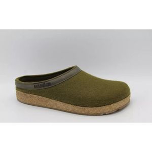 Haflinger Torben pantoffel (Maat - 45, Kleur - Groen)