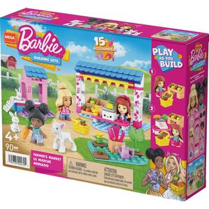 Mega Barbie Boerenmarkt bouwset - 90 bouwstenen