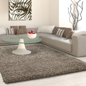 Hoogpolig vloerkleed - Life Taupe 140x200cm