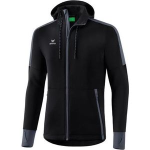 Erima Softshell Jack Zwart-Slate-Grijs Maat S