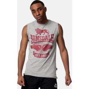 Lonsdale Heren mouwloos T-shirt slim fit CLEATOR