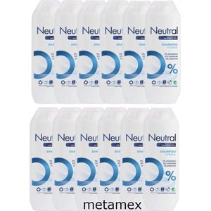 Neutral Shampoo Parfumvrij - Normaal Haar -JUMBOPAK - 12 x 250 ml