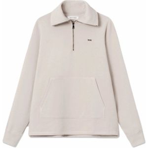 Half Zip Wood Wood Mens Caspian Light Sand-XL