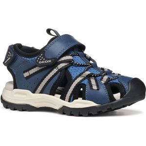 Geox - J Borealis Boy - Kindersandalen - Grijs - Ademend - Versterking bij de Tenen