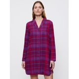 TRIUMPH - BOYFRIEND - Nachthemd - Blauw - Katoen - Lange Mouwen