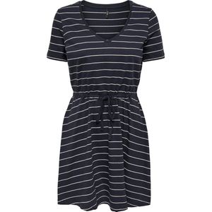 ONLY ONLMAY V-NECK SHORT DRESS JRS NOOS Dames Jurk - Maat XS