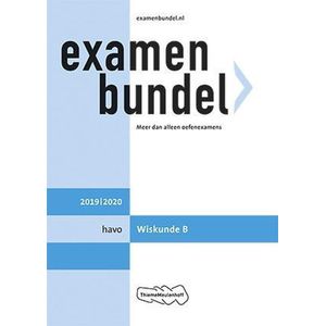 Examenbundel havo Wiskunde-B 2019/2020