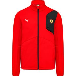 Ferrari Classic Softshell rood 2023 XXL - Teamline - Charles Leclerc - Carlos Sainz - Scuderia Ferrari