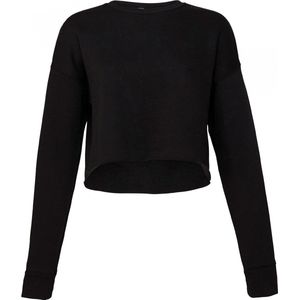 Bella+Canvas Women´s Cropped Crew Fleece BL7503 - Black - L