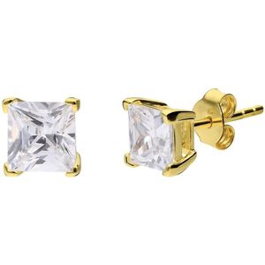 Lucardi - Oorknopjes - Zilver - 925 Sterling Zilver