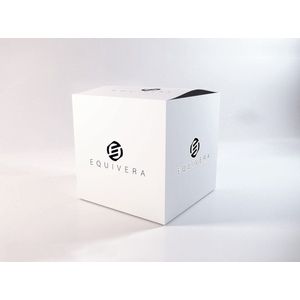 Equivera Dubbele Nagellak Opbergtas - Organizertas voor 30 Flessen - Draagbare Nagellak Draagtas met UV-lamp - Nailart Accessoires Nagellak koffer