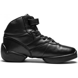 Rumpf 1500 High Top Sneaker Leather upper black Jazz Street Hip Hop Zwart  Maat 33, UK 1