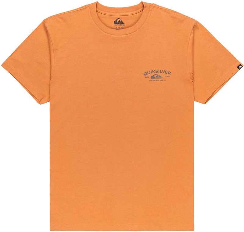 Quiksilver - Anchor Lockup - T-shirt - Oranje - Katoen