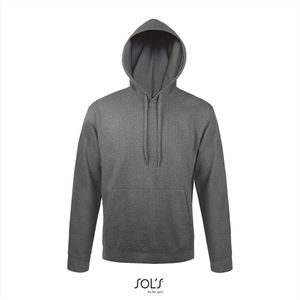 SOL'S Unisex Hooded Sweat-Shirt Snake L330 - Charcoal Melange - S