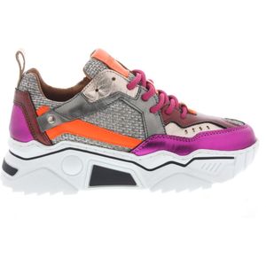 Dames Sneakers Dwrs Pluto Steel Fuchsia Oud-zilver - Maat 41