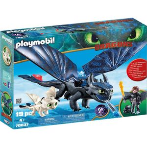 PLAYMOBIL Dragons Tandloos en Hikkie met Babydraak - 70037